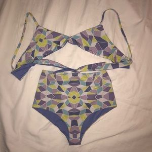Zinke Swimwear high waisted bikini